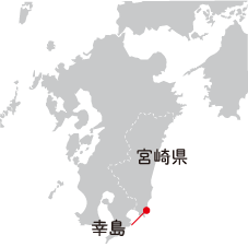 宮崎県串間市幸島の地図