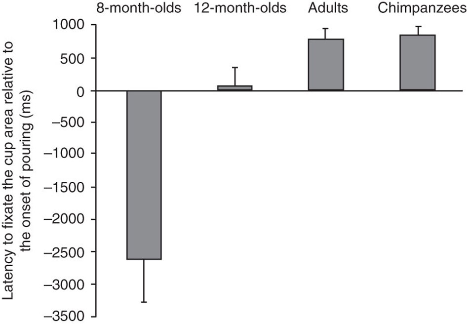 Humans and chimpanzees attend differently to goal-directed actions