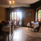 8月28日：プナカのホテルの食堂